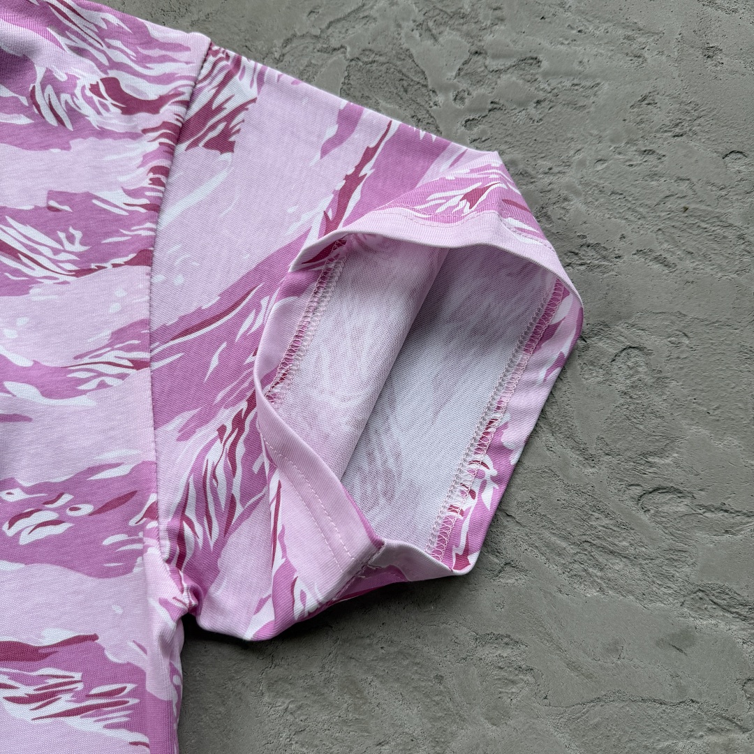 Other 35¥RTW Island Puff Print T-Shirt (Pink Tiger Camo) - Image 13