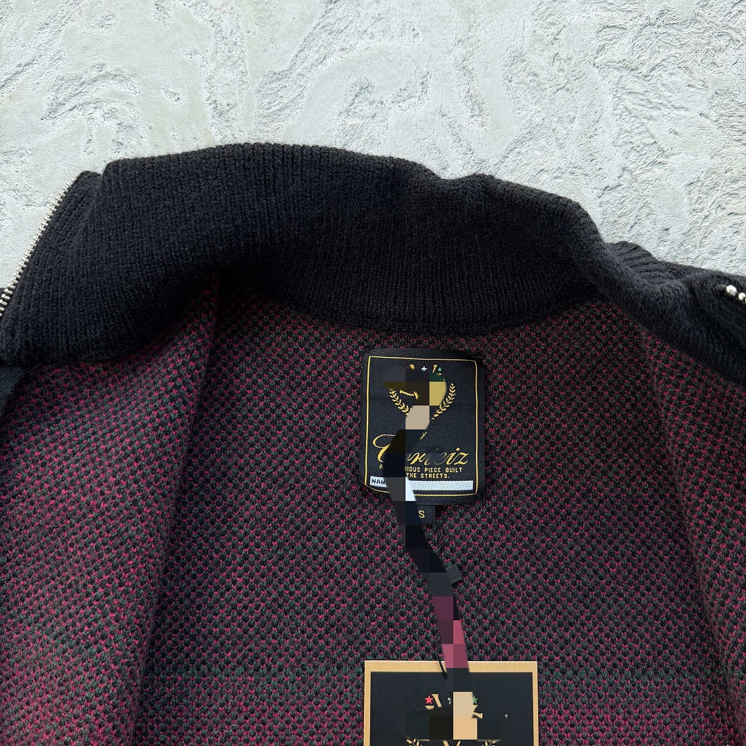 Other 238¥Lux Knit Zip Up-Black - Image 14