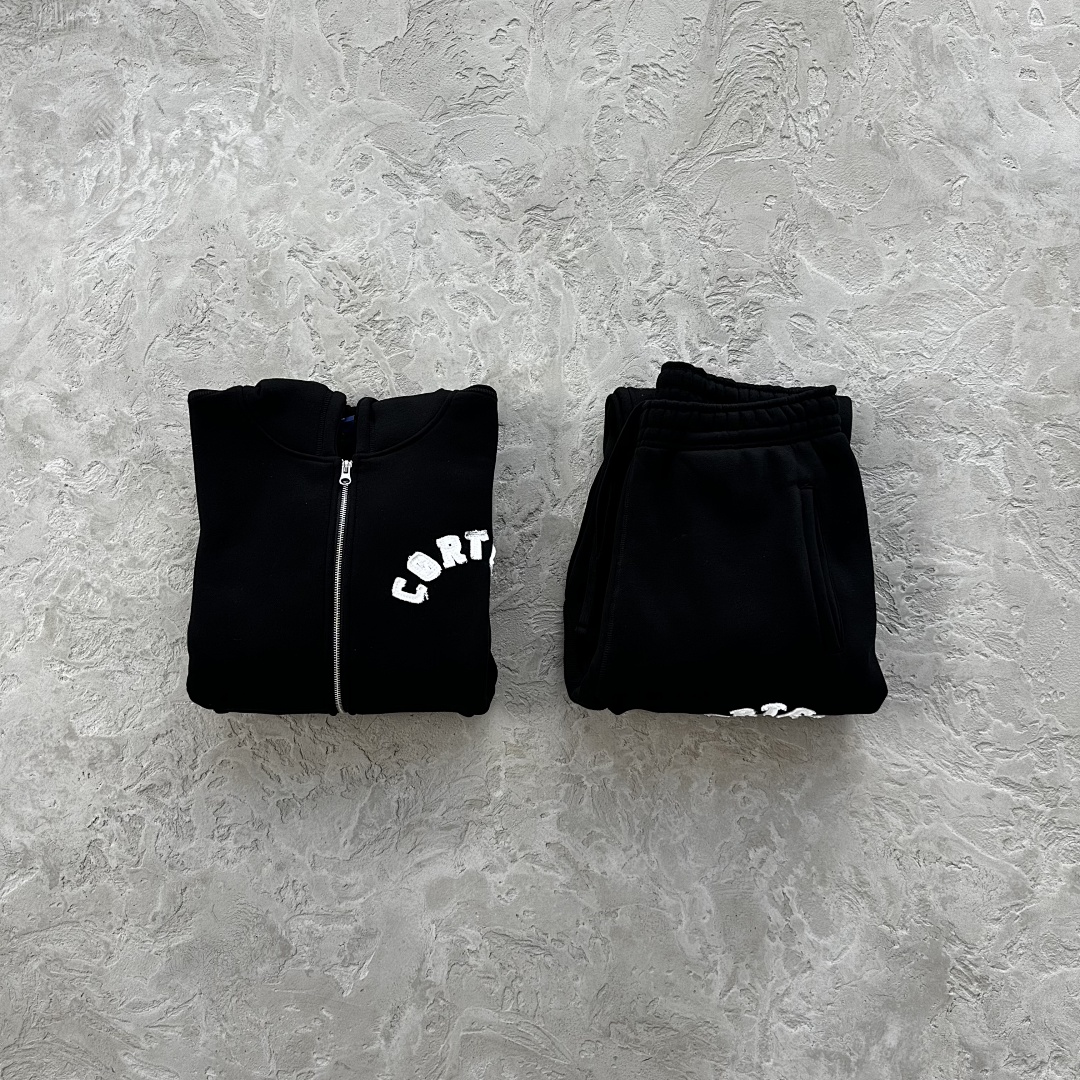 Other 408¥College Arch Open Hem Set-Black
