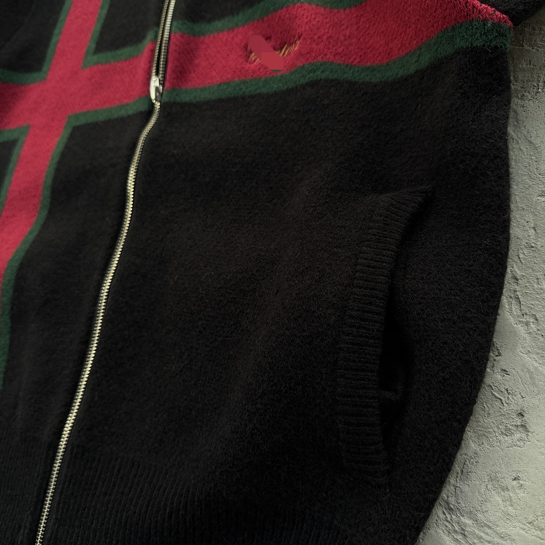 Other 238¥Lux Knit Zip Up-Black - Image 12