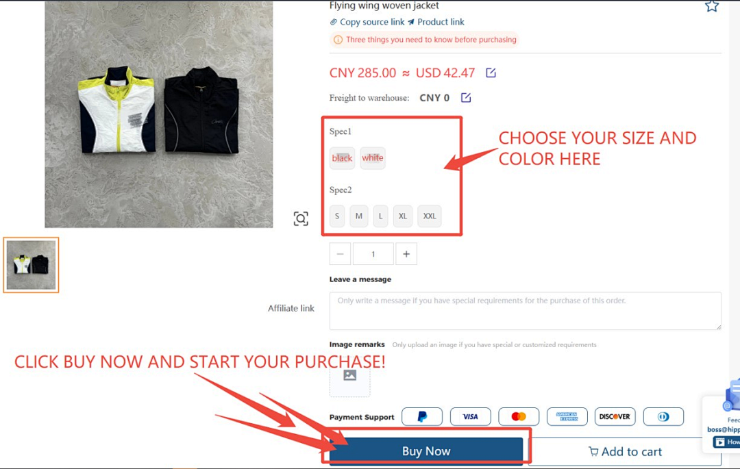 On Running How To Buy On Hippoobuy? - Image 5