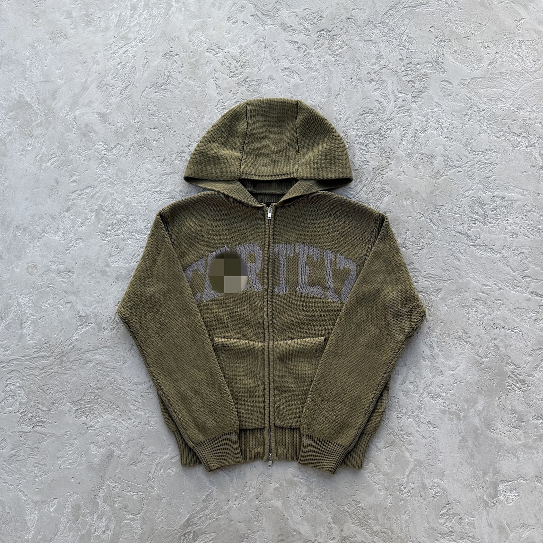 Other 109¥3M College Knit Zip Hoodie - Image 7