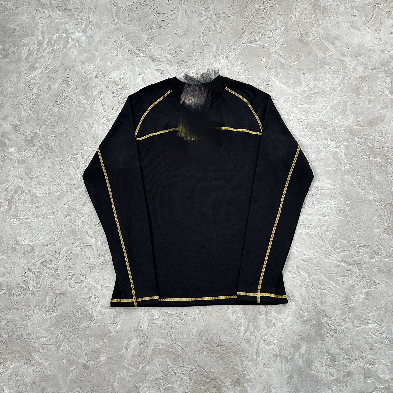 Other 49¥ Hmp Panel Heavyweweight Le Tee-Black And (Yellow), photo 1