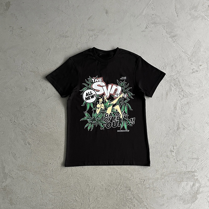 39¥ Sy News Tee -Black, photo 1
