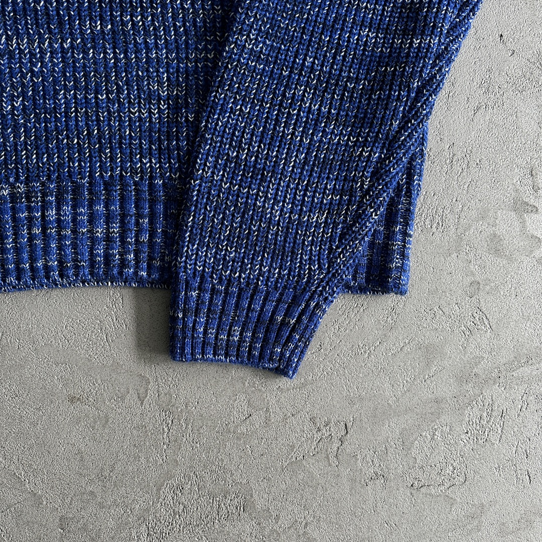 Other 99¥Mixed Yarn Allstarz Sweater-Blue - Image 10