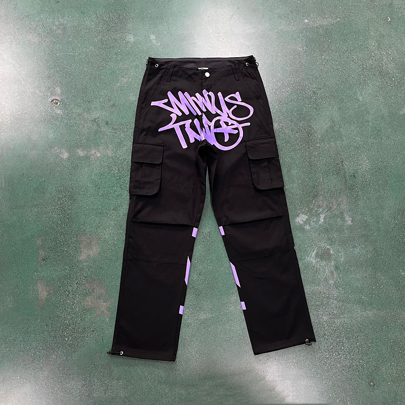 45¥ Black Graff Cargos (Purple Logo), photo 1