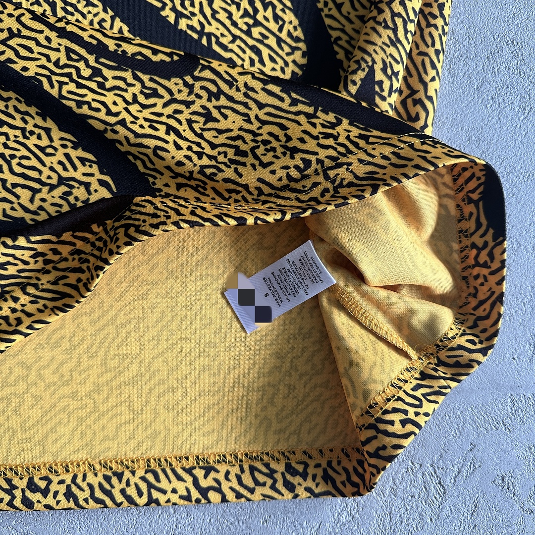 Other 59¥ Yellow And Black All-Over Printed Football Uniform - Image 5