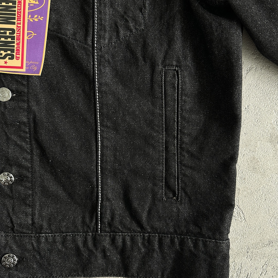 Other 125¥C-Star Denim Jacket-Black - Image 11