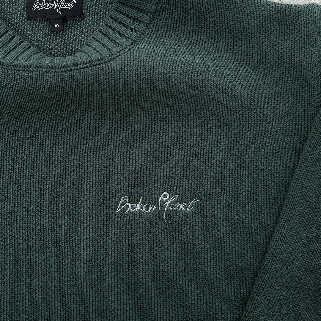 Other 89¥ Knit Sweater-Forest (Green) - Image 10