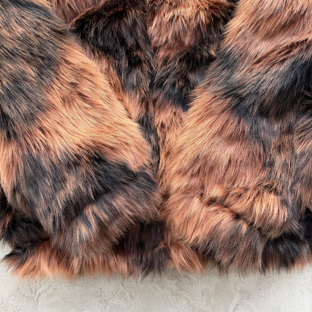 Other 159¥ Faux Fur Hooded Jacket-Brown - Image 16