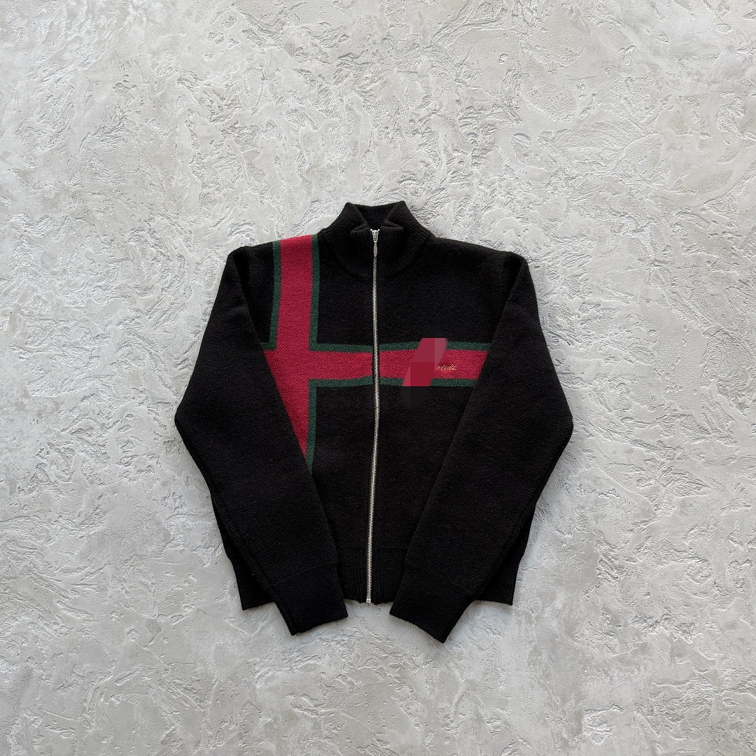 Other 238¥Lux Knit Zip Up-Black - Image 4