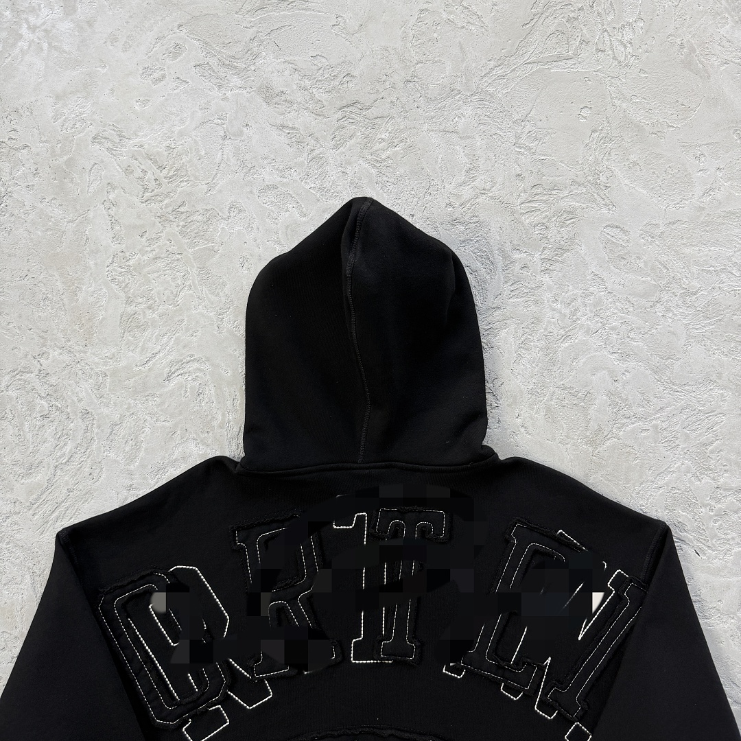 Other 245¥Lundun Stitch Zip Hoodie -Triple (Black) - Image 10