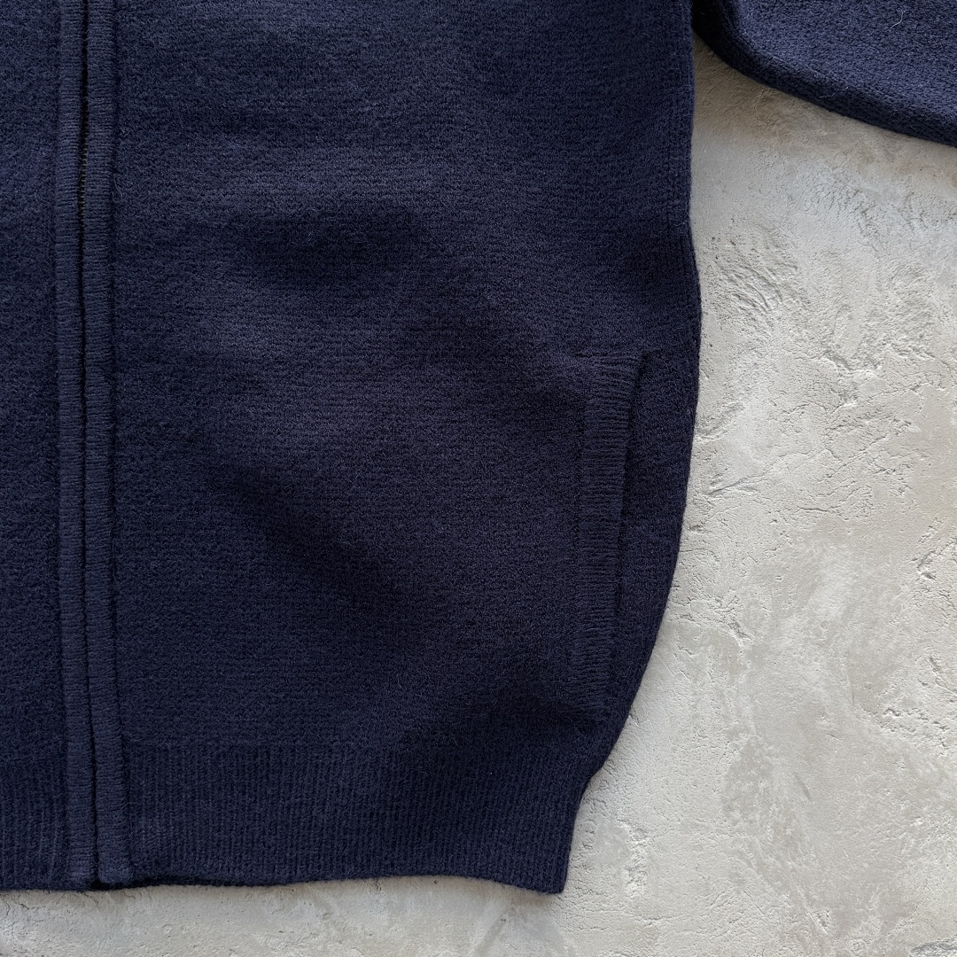Other 99¥ MULTI STRIPE KNIT ZIP UP ([NAVY]) - Image 14
