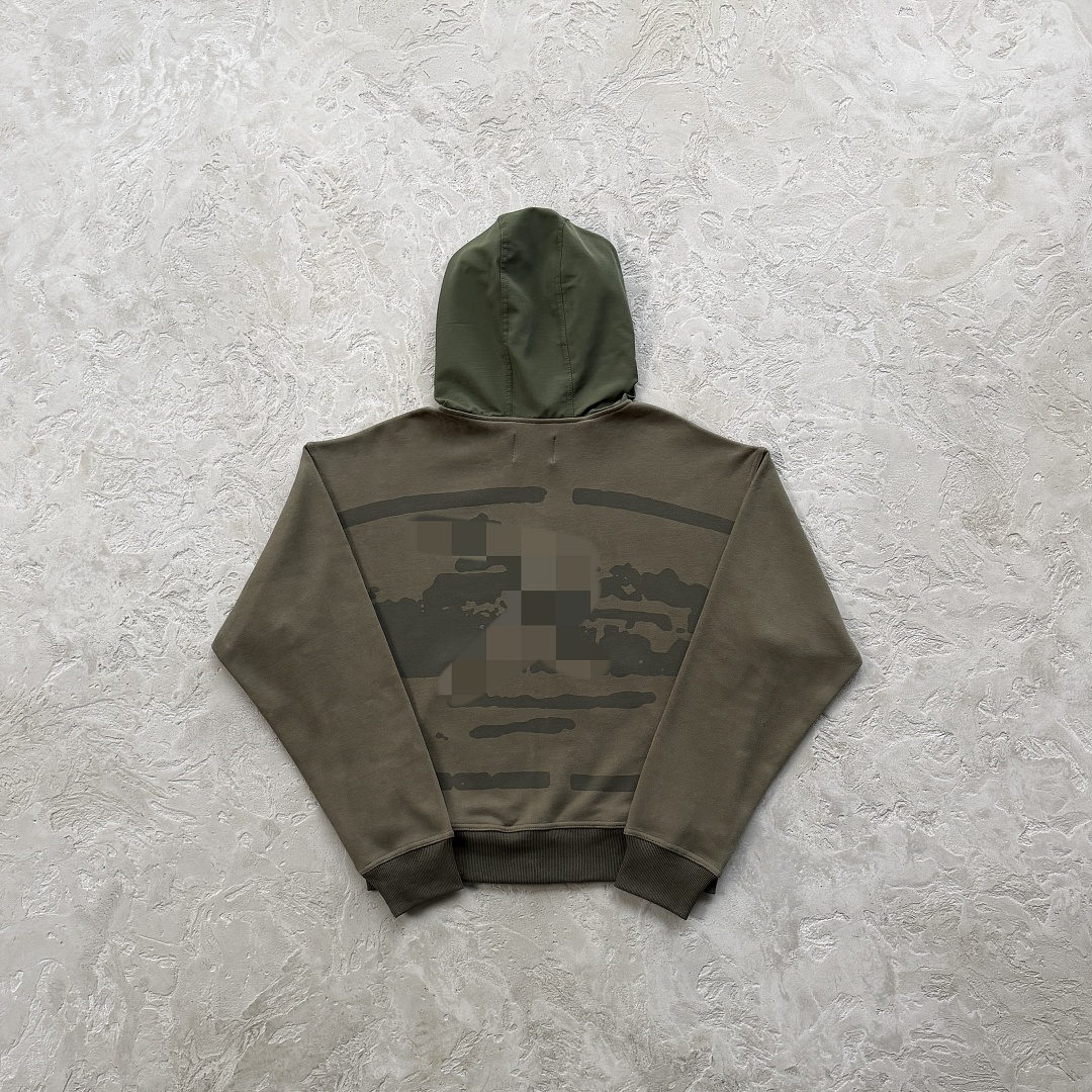 Other 69¥Guerillaz Ripstop Zip Hoodie -Olive