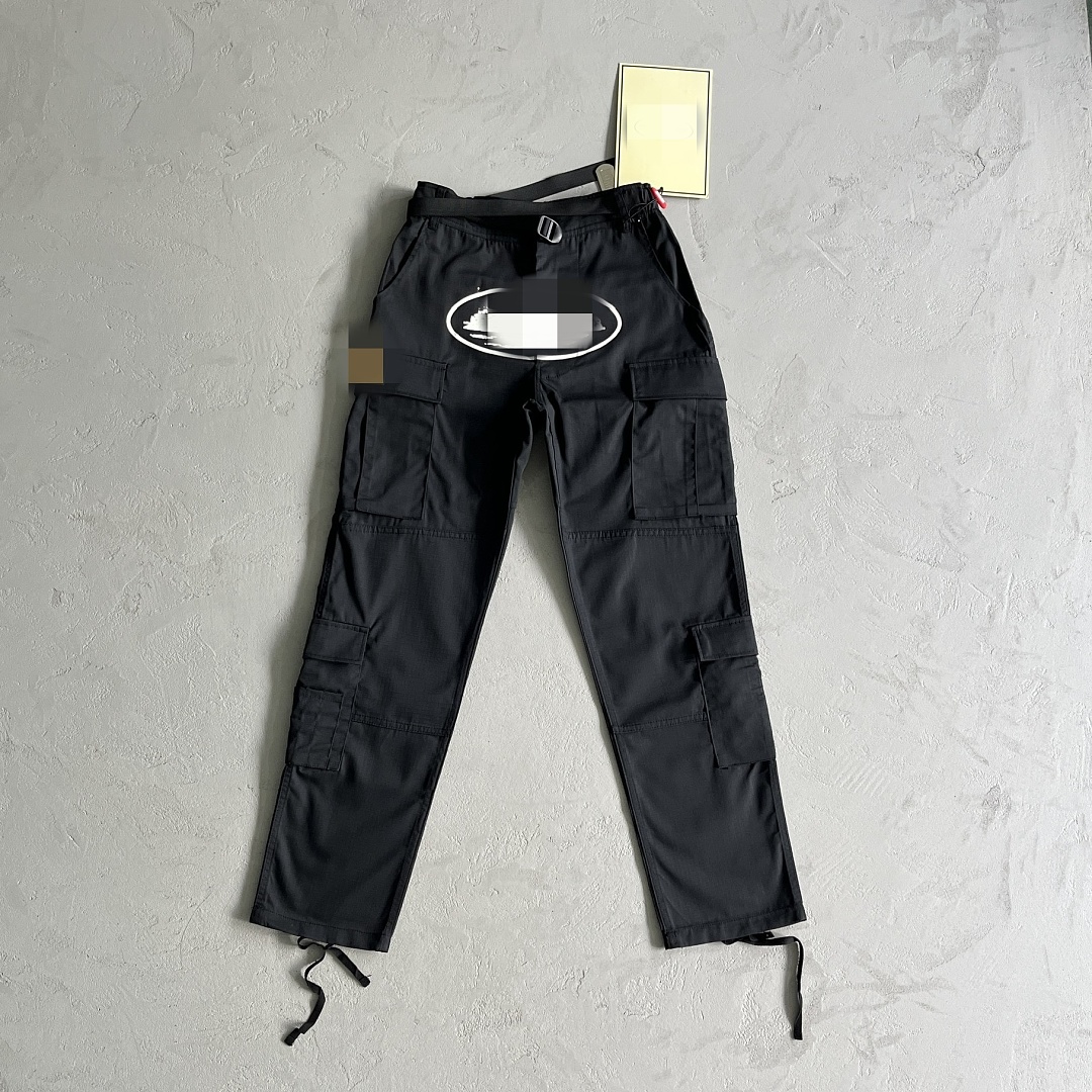 Other 69¥ 5Star Black White Logo Yellow Patch Cargo - Image 5