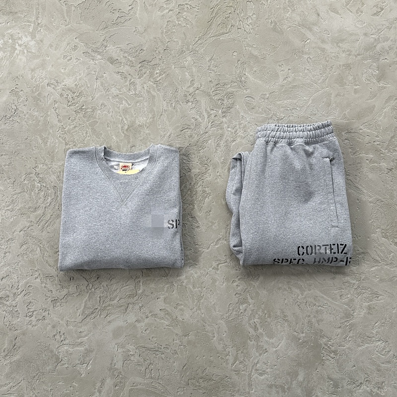 188¥ Hmp Stencil Crewneck Set-Grey, photo 1