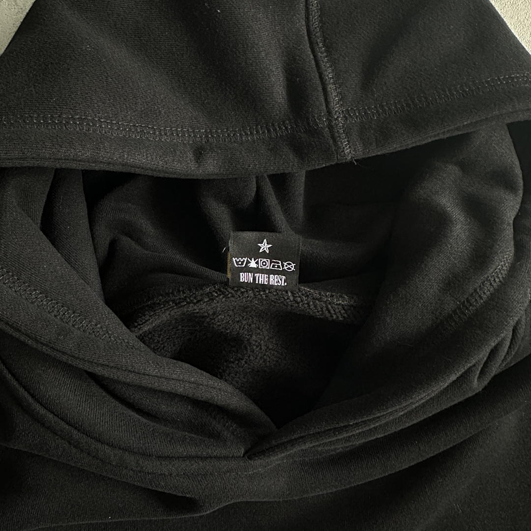 Other 75¥ Black/Pink Alcatraz Logo Hoodie - Image 10