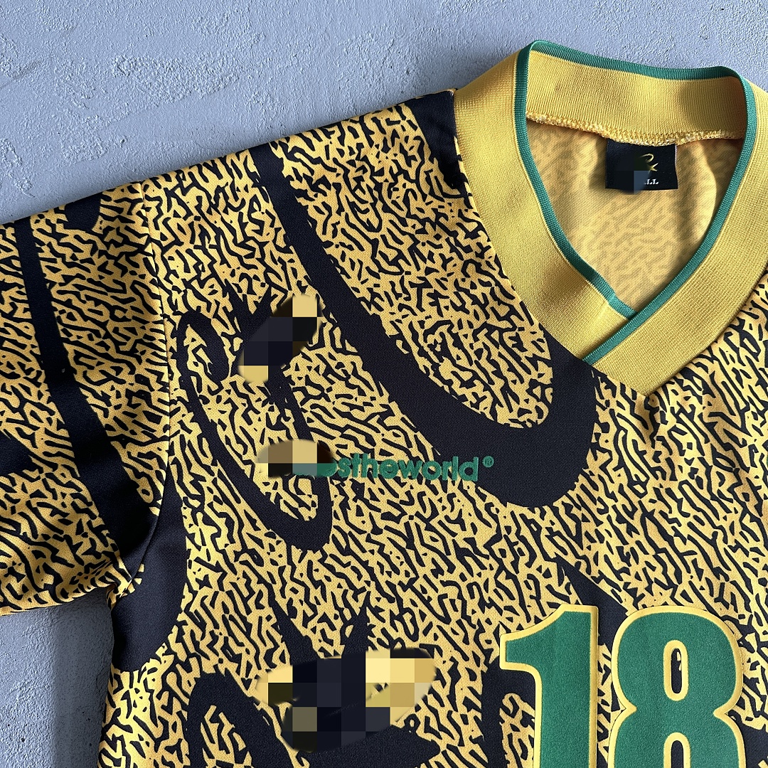 Other 59¥ Yellow And Black All-Over Printed Football Uniform - Image 6