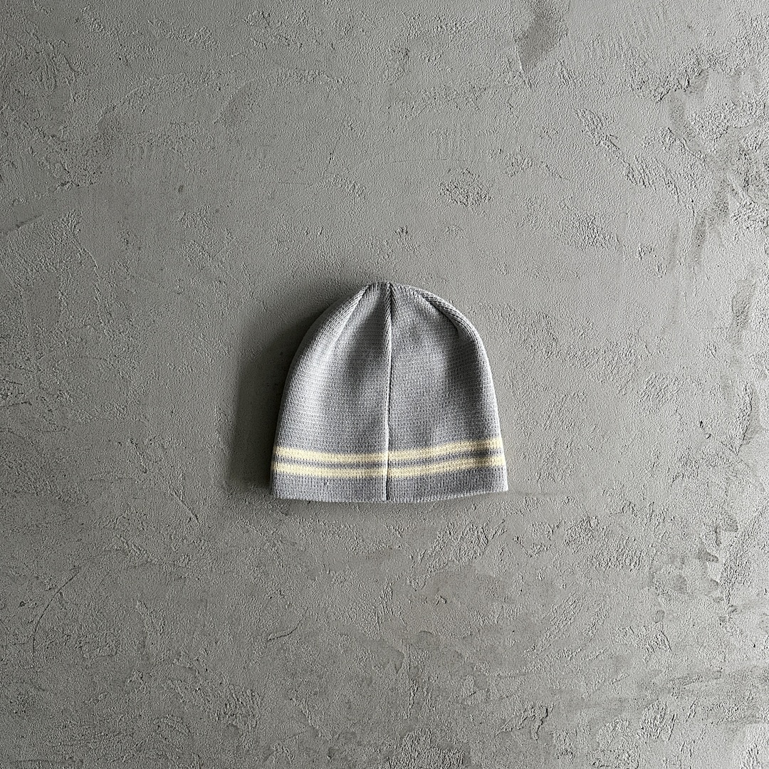 Other 39¥ Knit Stripe Beanie -Gray - Image 4