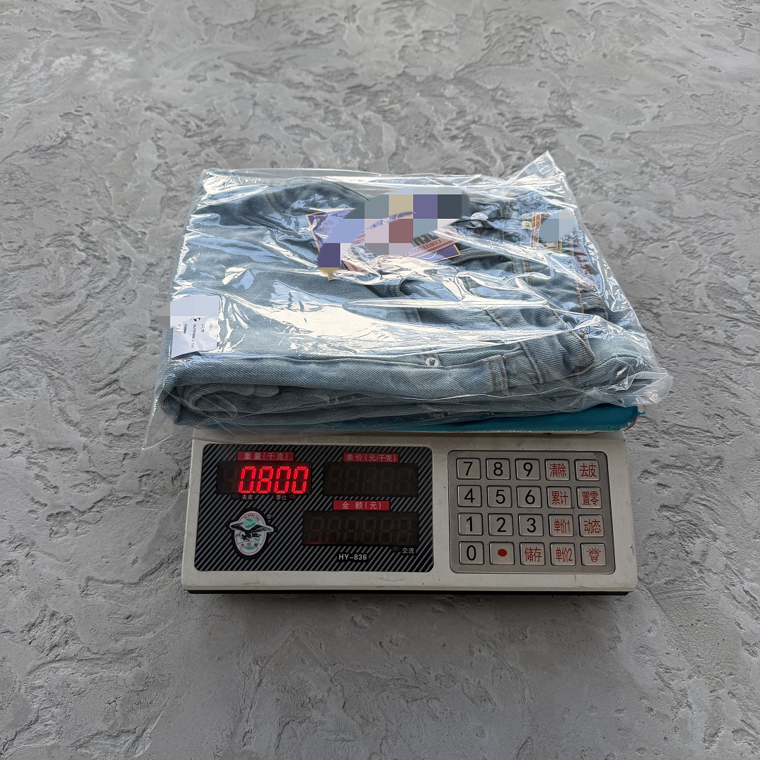 Other 229¥ DUAL STRIPE BAGGY JEANS-Blue - Image 3