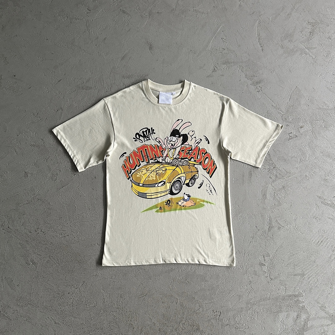 39¥ Sy Hunting Season Tee -Silver Birch, photo 1