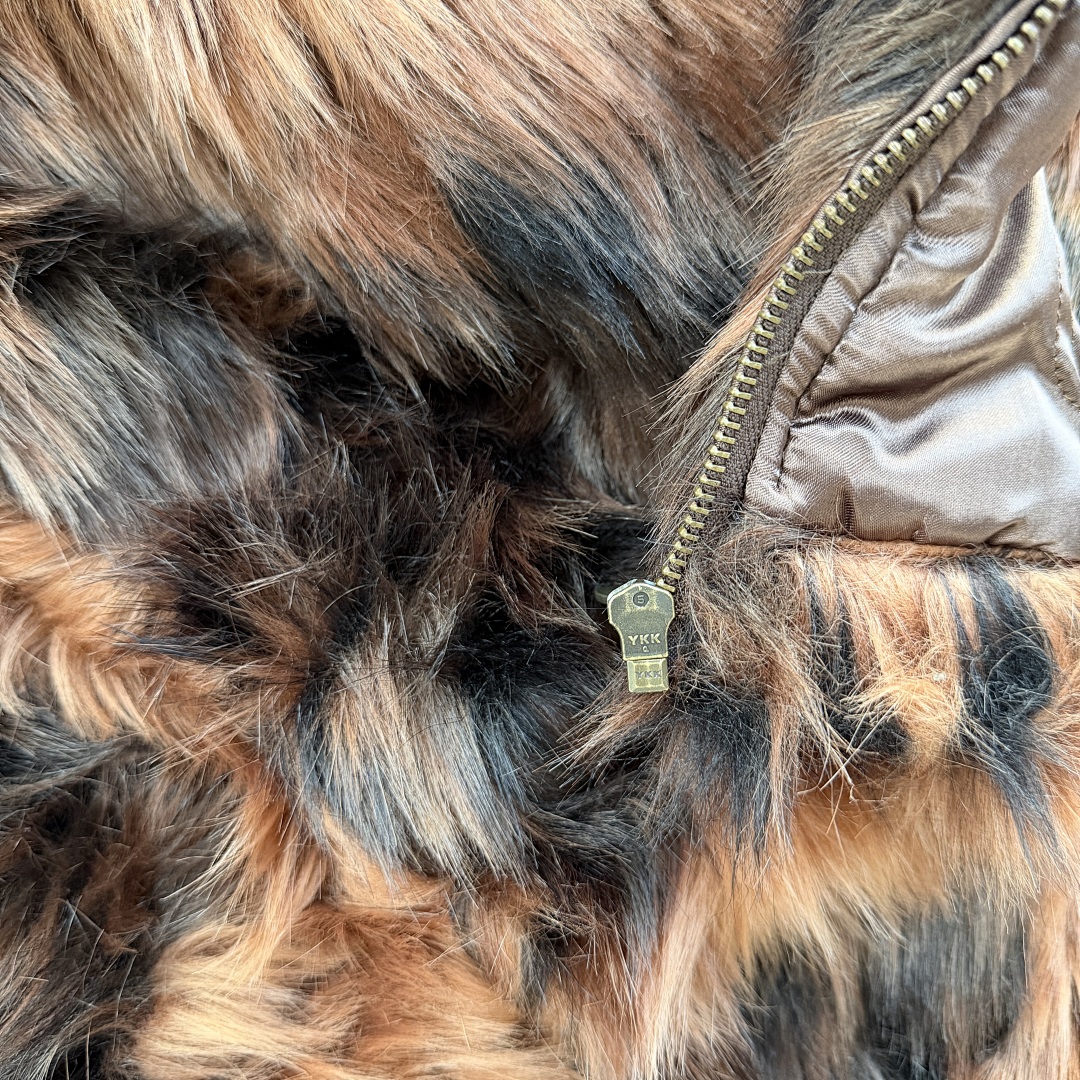 Other 159¥ Faux Fur Hooded Jacket-Brown - Image 15