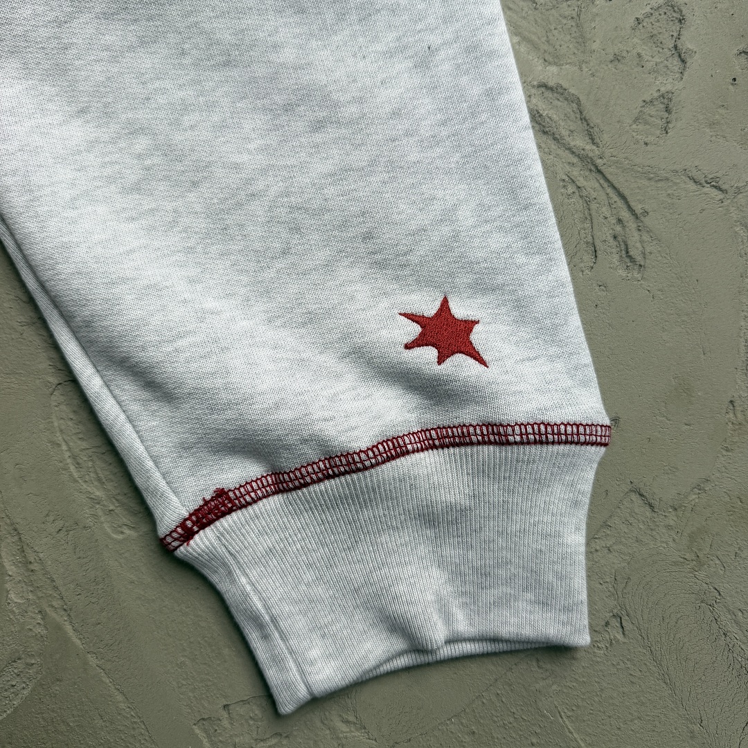Other 208¥ PRO BRUDDA ZIP-UP HOODIE-GREY/RED - Image 18