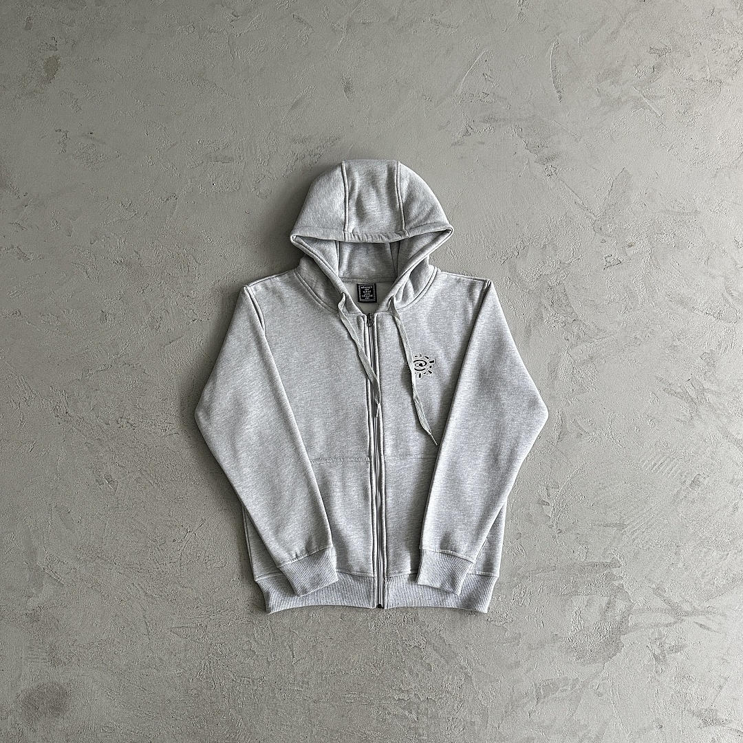 Other 75¥ Rel@Xed Small Print Zip Up Jacket - Image 8