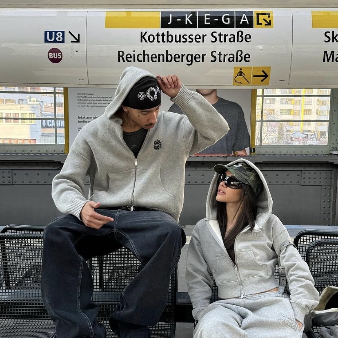 Other 99¥ Bpm Knit Zip Up Hoodie -Grey - Image 28