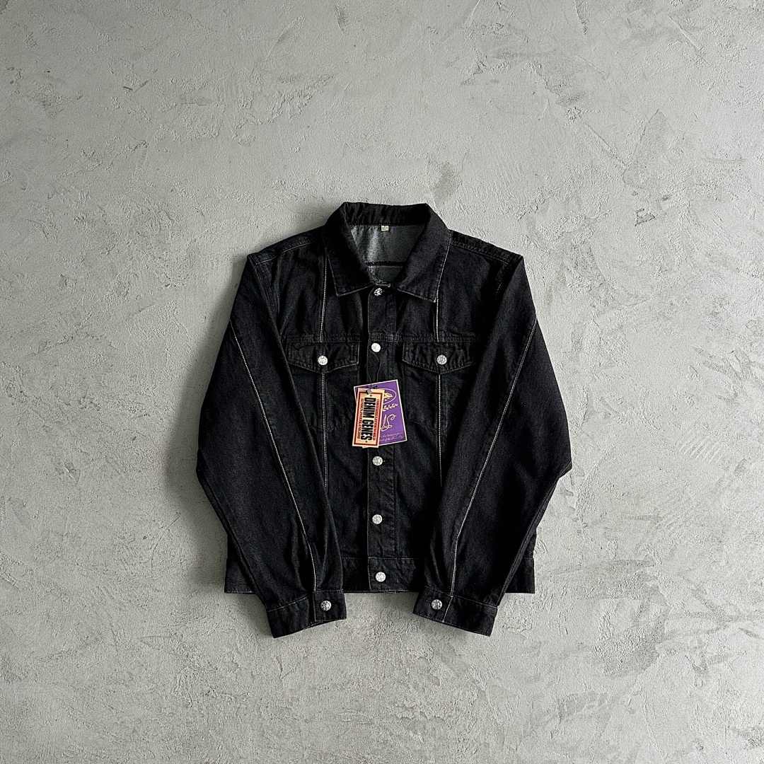 Other 125¥C-Star Denim Jacket-Black - Image 7