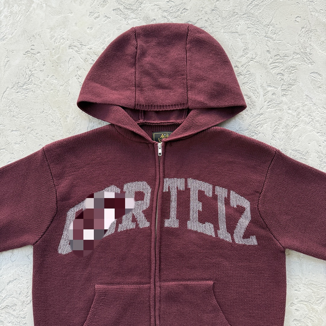 Other 109¥3M College Knit Zip Hoodie - Image 6