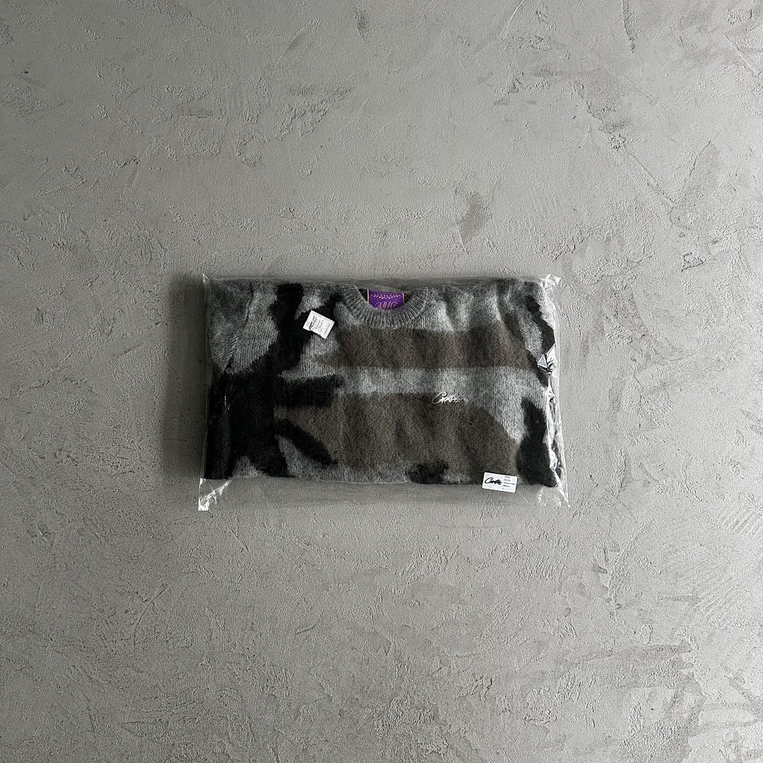 Other 79¥ Mohair Kmit Sweater Deep Ocean (Camo) - Image 4