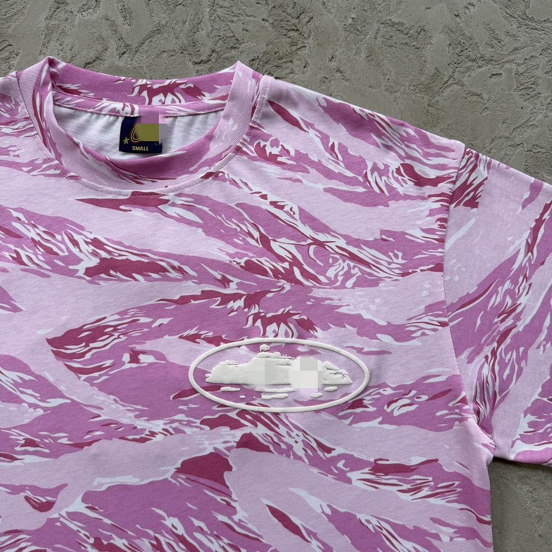 Other 35¥RTW Island Puff Print T-Shirt (Pink Tiger Camo) - Image 6