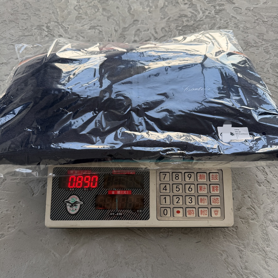 Other 99¥ MULTI STRIPE KNIT ZIP UP ([NAVY]) - Image 3