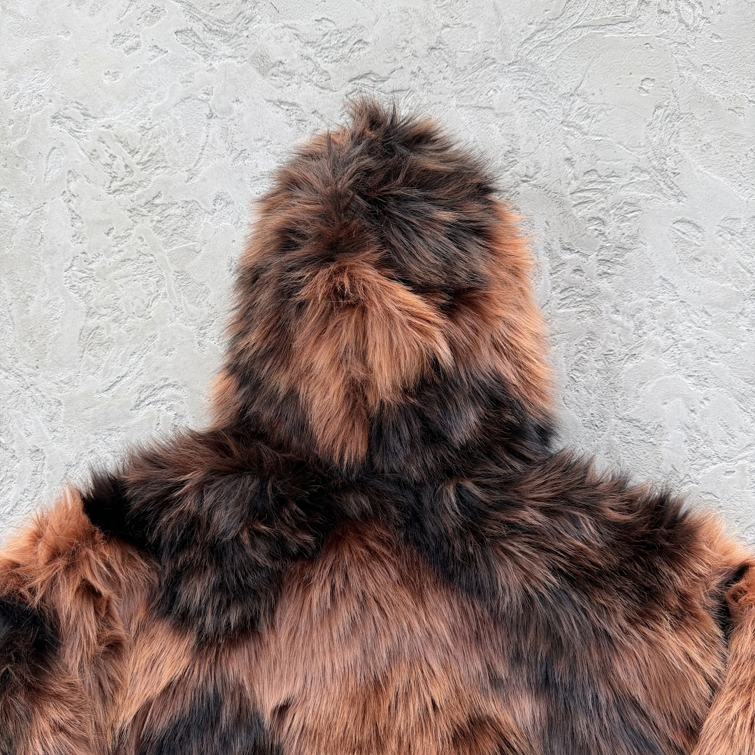 Other 159¥ Faux Fur Hooded Jacket-Brown - Image 18