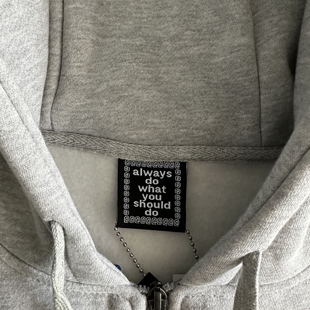 Other 75¥ Rel@Xed Small Print Zip Up Jacket - Image 11
