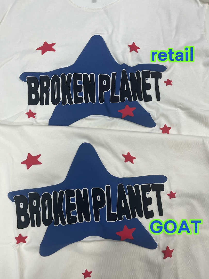 Other 40¥ Star T-Shirt- Vanilla (White) - Image 4