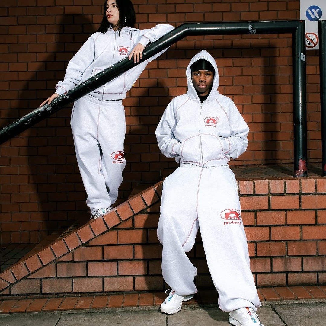 Other 208¥ PRO BRUDDA ZIP-UP HOODIE-GREY/RED - Image 42