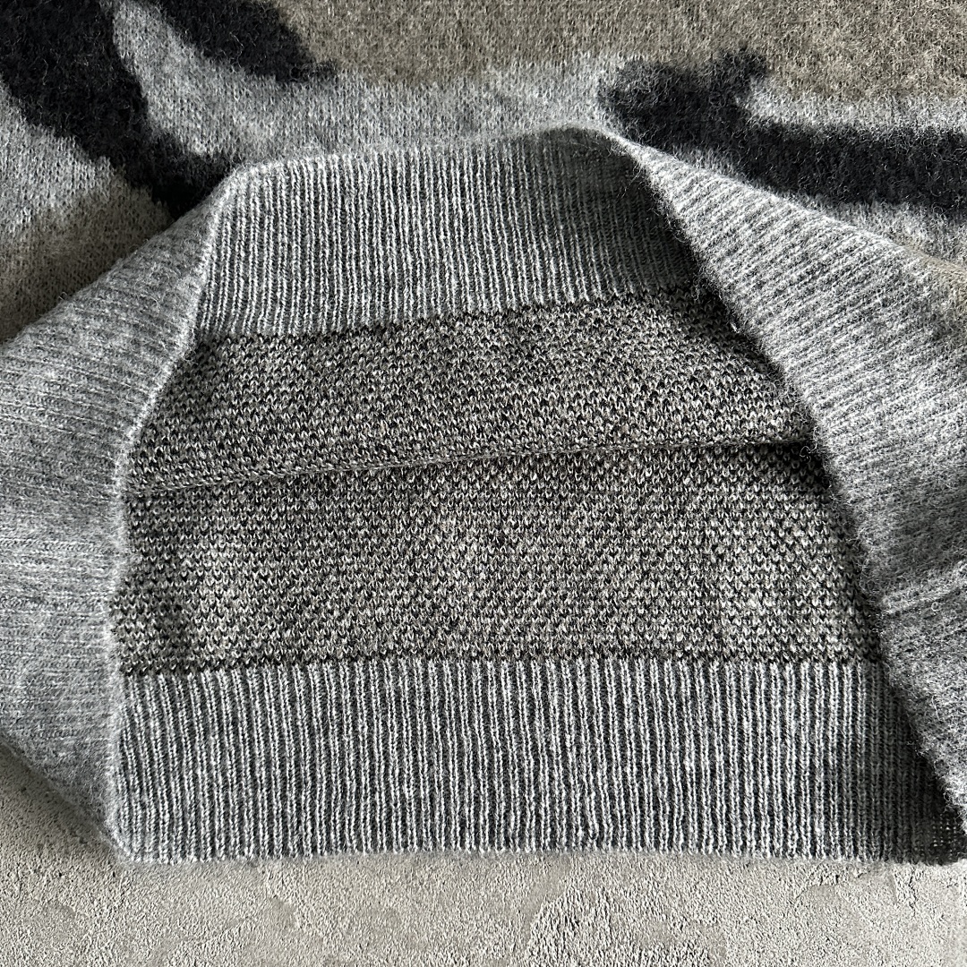 Other 79¥ Mohair Kmit Sweater Deep Ocean (Camo) - Image 9