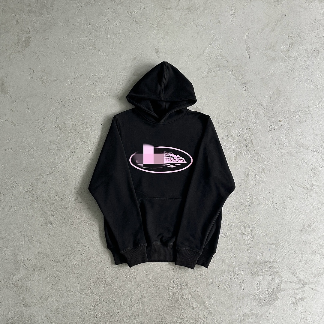Other 75¥ Black/Pink Alcatraz Logo Hoodie