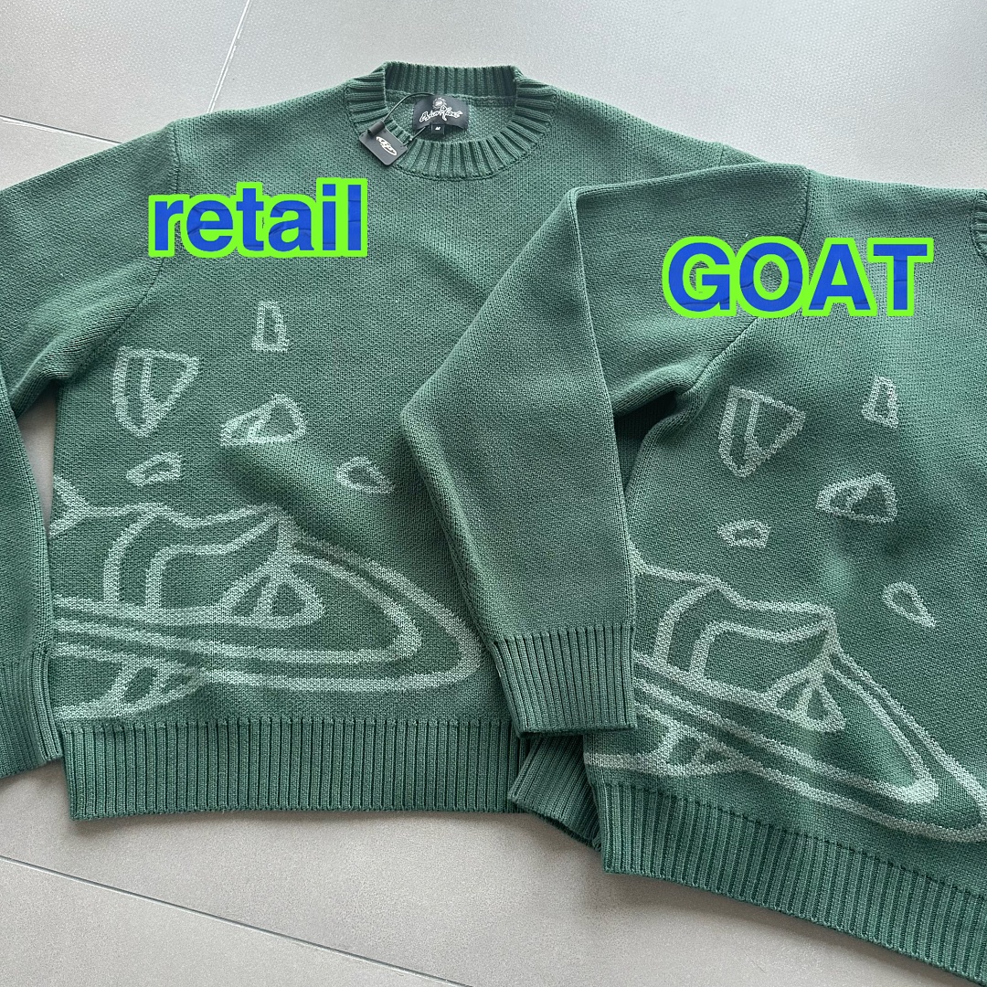 Other 89¥ Knit Sweater-Forest (Green) - Image 3