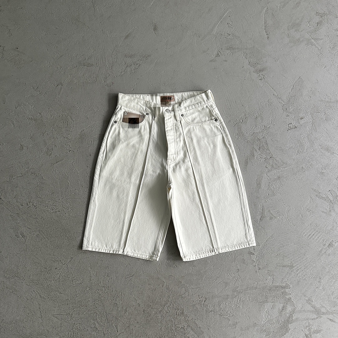 Other 215¥Denim Shorts Jeans-White - Image 6