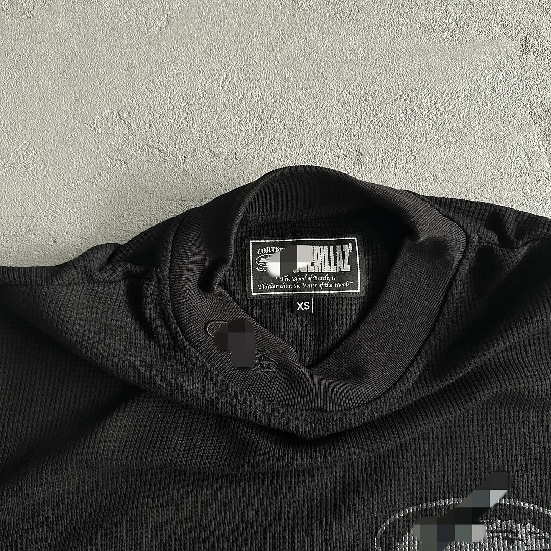 Other 59¥ALCATRAZ WAFFLE LONGSLEVE-Black - Image 6