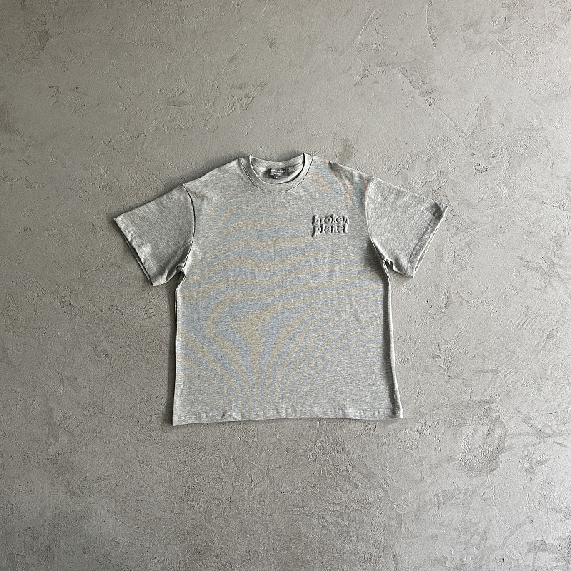 40¥ Bpm Basic Floral Gray Short Sleeves, photo 1