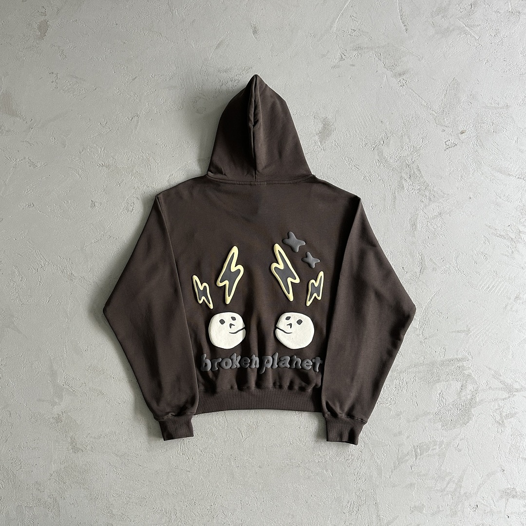 Other 60¥ Shift Of Energy Hoodie-Dark (Brown) - Image 21