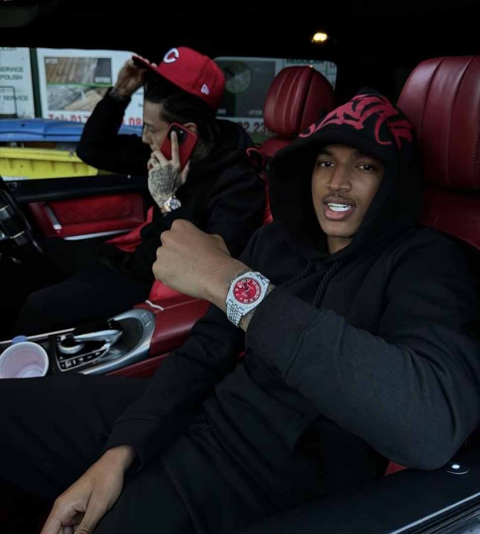 Other 168¥ SY TRACKSUIT -Black/Red - Image 44