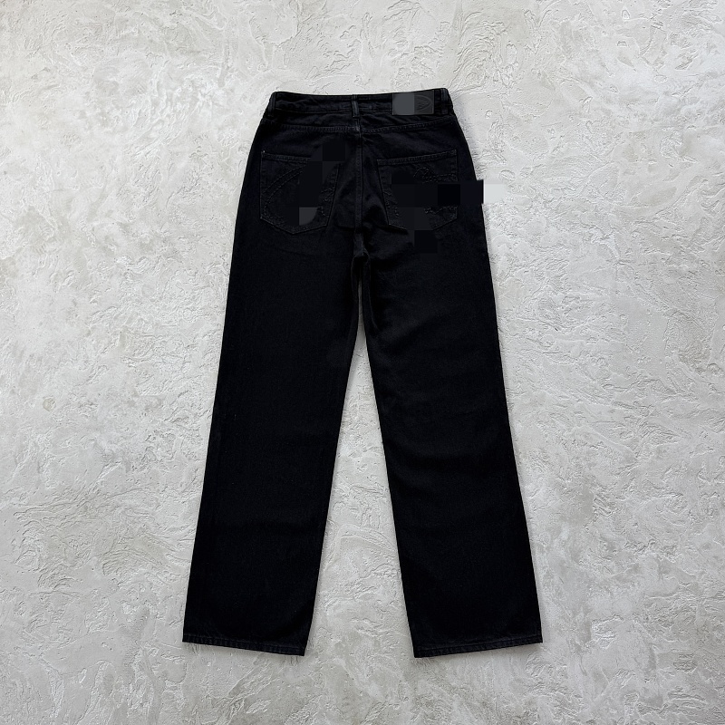 Other 229¥ Allstarz Denim Baggy Jeans -Triple (Black), photo 1