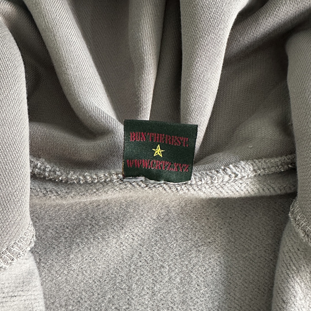 Other 158¥ Island Puff Print Zip Set-Grey - Image 18