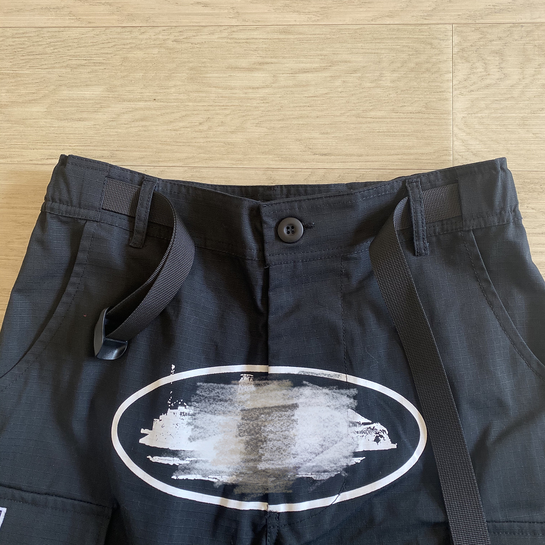 Other 69¥ Corteiz Black White With Logo Cargo - Image 3
