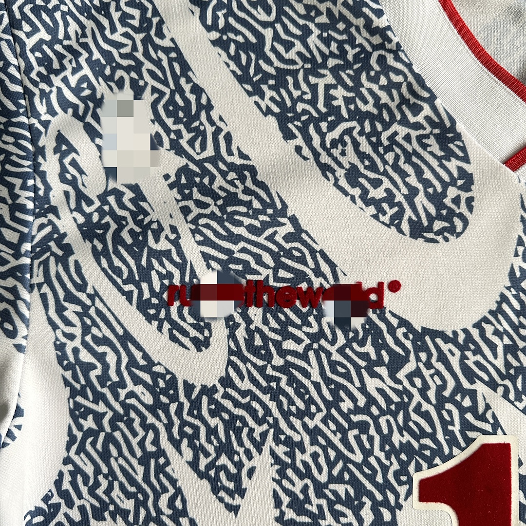 Other 59¥ Blue And White All-Over Printed Football Uniform - Image 14